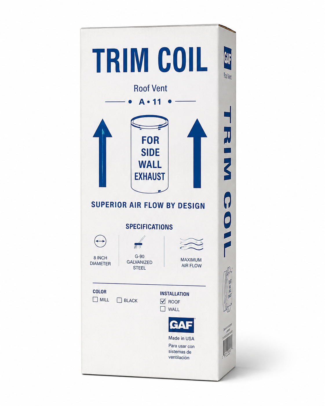 TRIM COIL BLACK & BROWN